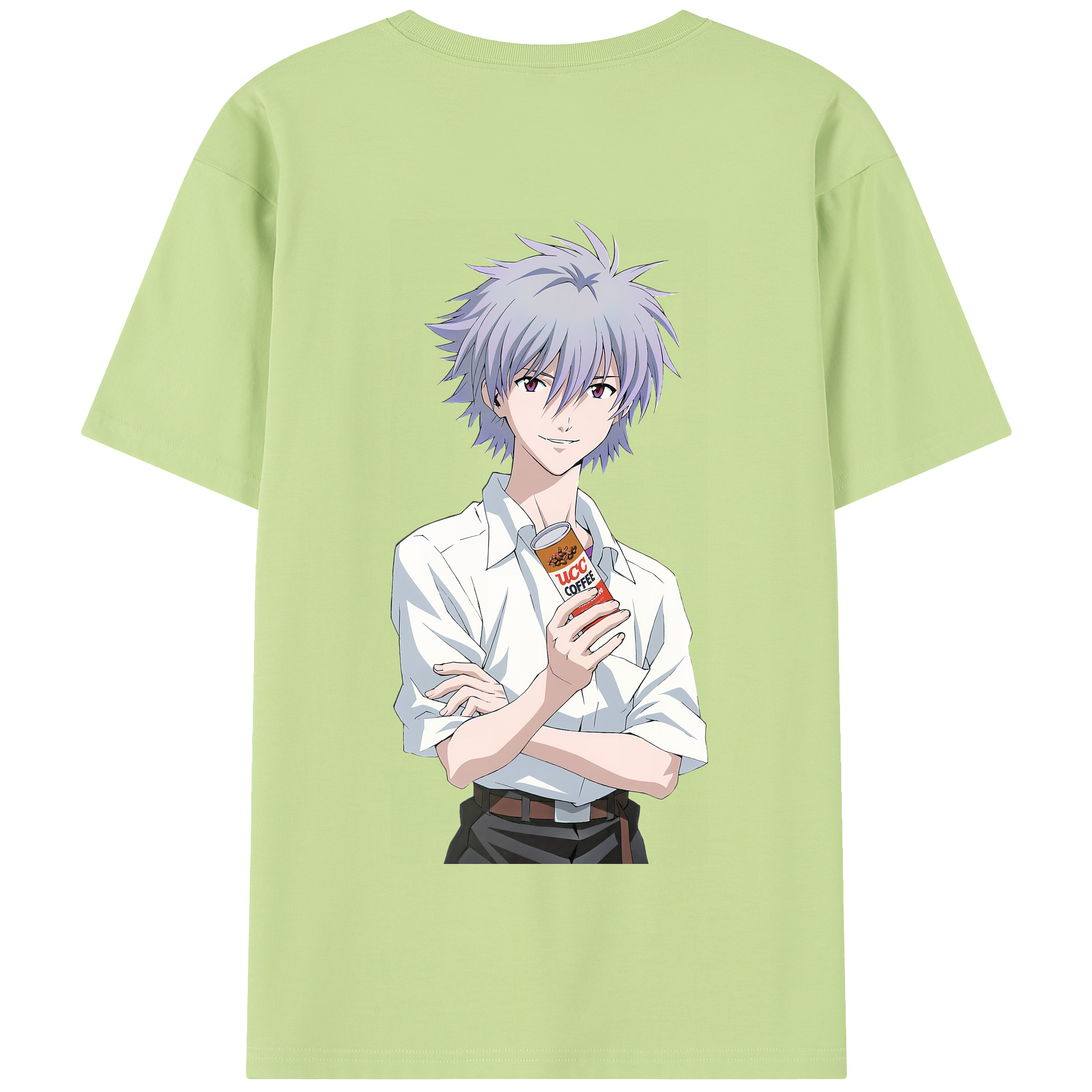 （画像用） EVA 新世紀エヴァンゲリオン 綿100％半袖Tシャツ（背面プリント）